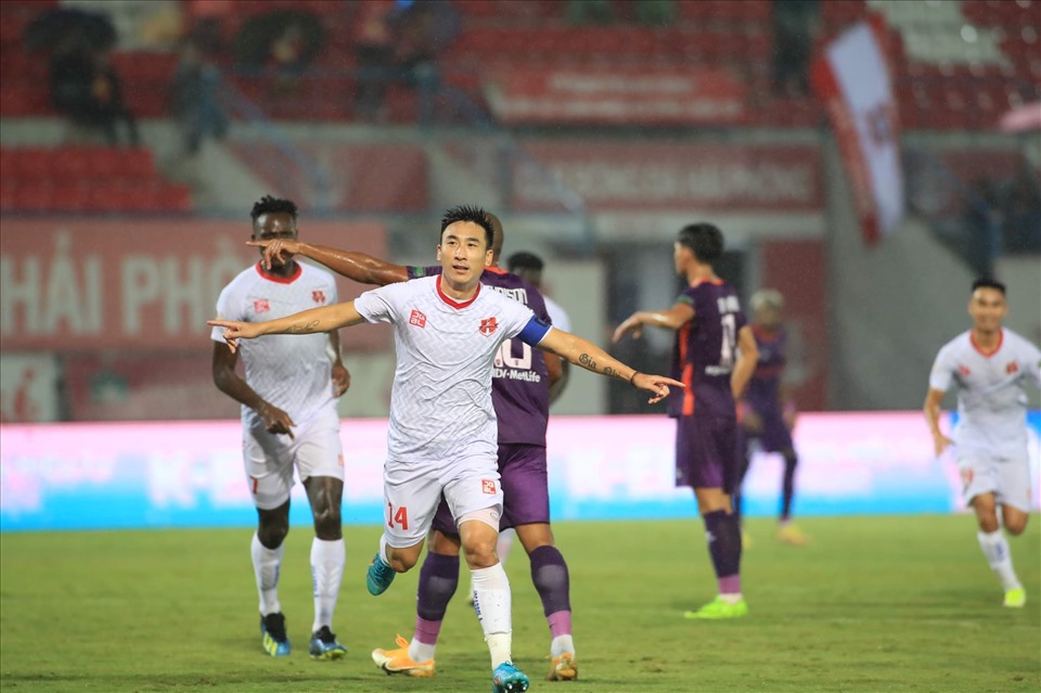 Tỷ số cuối cùng: Hải Phòng thắng 2-1